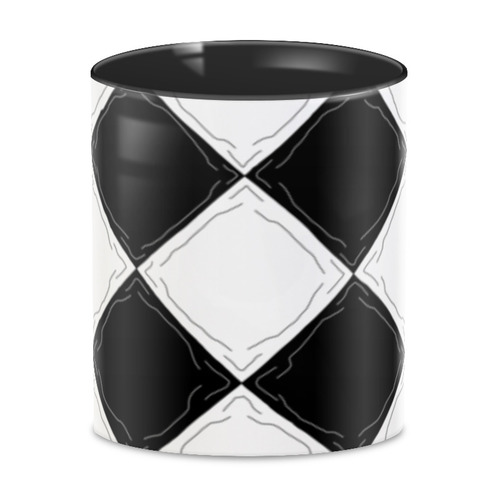 Заказать кружку в Москве. 3D кружка Чёрно-белое от YuG Atn - готовые дизайны и нанесение принтов.