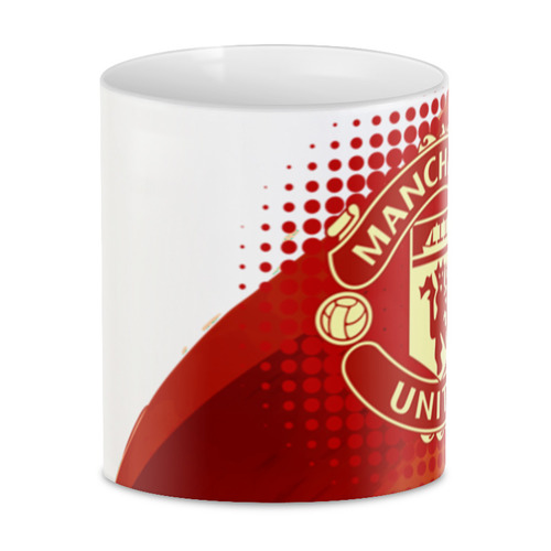 Заказать кружку в Москве. 3D кружка Манчестер Юнайтед от geekbox - готовые дизайны и нанесение принтов.