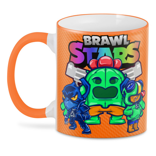 Заказать кружку в Москве. 3D кружка ☆ Brawl Stars ☆ от balden - готовые дизайны и нанесение принтов.