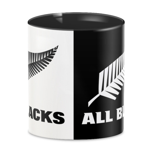 Заказать кружку в Москве. 3D кружка All Blacks от rugby - готовые дизайны и нанесение принтов.