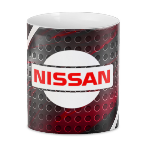 Заказать кружку в Москве. 3D кружка Nissan от THE_NISE  - готовые дизайны и нанесение принтов.