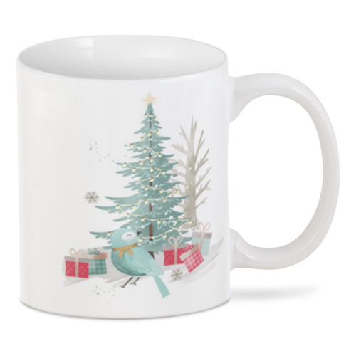 Заказать кружку в Москве. 3D кружка Новогодняя от liza-shatoper@mail.ru - готовые дизайны и нанесение принтов.