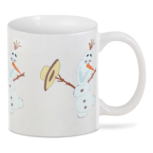Заказать кружку в Москве. 3D кружка Снеговик от mrs-snit@yandex.ru - готовые дизайны и нанесение принтов.