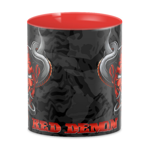 Заказать кружку в Москве. 3D кружка ☢Red Demon☢ от balden - готовые дизайны и нанесение принтов.