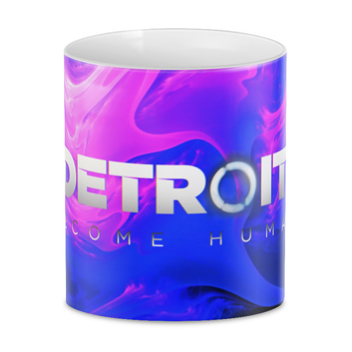 Заказать кружку в Москве. 3D кружка Detroit Become Human от THE_NISE  - готовые дизайны и нанесение принтов.