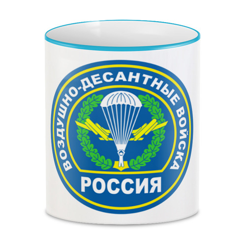 Заказать кружку в Москве. 3D кружка ВДВ Россия от EDJEY  - готовые дизайны и нанесение принтов.