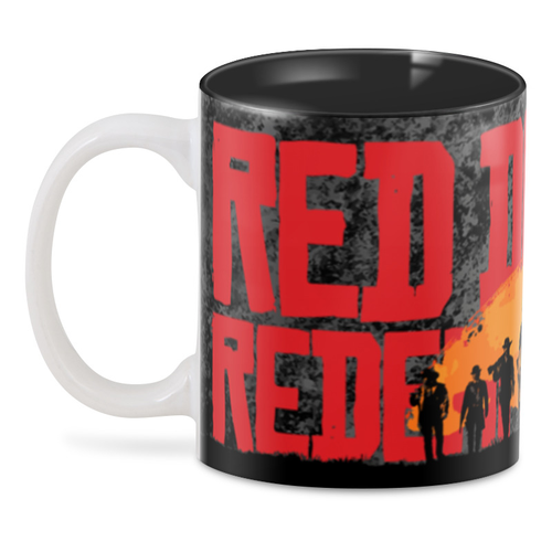Заказать кружку в Москве. 3D кружка Red Dead Redemption 2 от balden - готовые дизайны и нанесение принтов.
