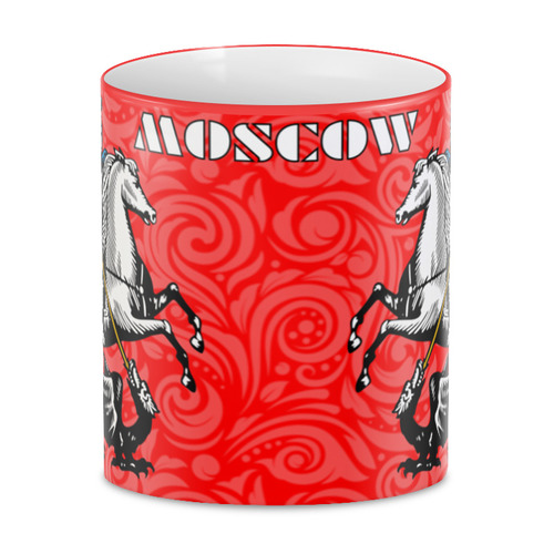 Заказать кружку в Москве. 3D кружка ☆MOSCOW☆ от balden - готовые дизайны и нанесение принтов.