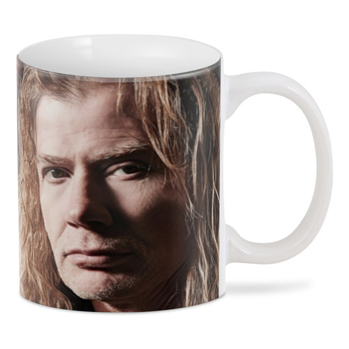 Заказать кружку в Москве. 3D кружка Megadeth Art от Aleksey Rovensky - готовые дизайны и нанесение принтов.
