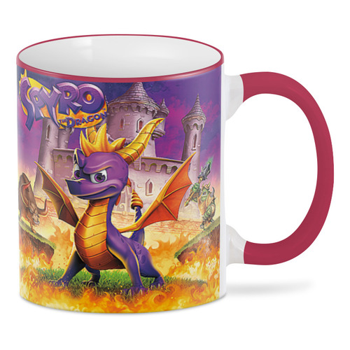 Заказать кружку в Москве. 3D кружка SPYRO THE DRAGON от robus - готовые дизайны и нанесение принтов.