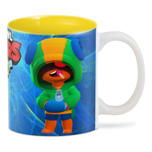 Заказать кружку в Москве. 3D кружка Brawl Stars      от T-shirt print  - готовые дизайны и нанесение принтов.