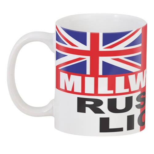 Заказать кружку в Москве. 3D кружка Millwall Russian Lions cup от Millwall Supporters Club Russia - готовые дизайны и нанесение принтов.