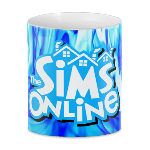 Заказать кружку в Москве. 3D кружка Sims Online от THE_NISE  - готовые дизайны и нанесение принтов.