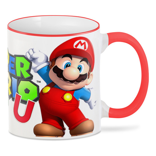 Заказать кружку в Москве. 3D кружка SUPER MARIO от robus - готовые дизайны и нанесение принтов.