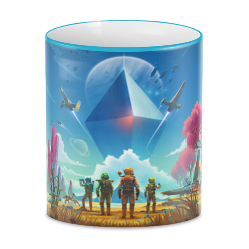 Заказать кружку в Москве. 3D кружка No Man’s Sky  от Сакурана  - готовые дизайны и нанесение принтов.