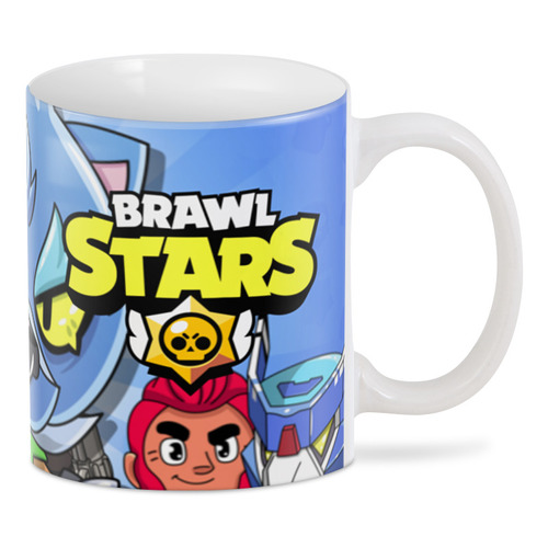 Заказать кружку в Москве. 3D кружка BRAWL STARS LEON от geekbox - готовые дизайны и нанесение принтов.