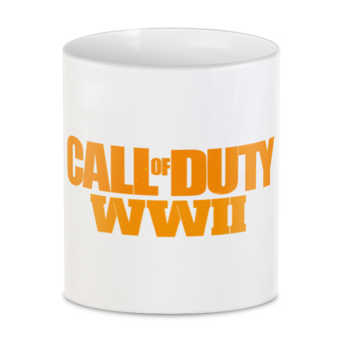 Заказать кружку в Москве. 3D кружка Call of Duty WW2 от THE_NISE  - готовые дизайны и нанесение принтов.