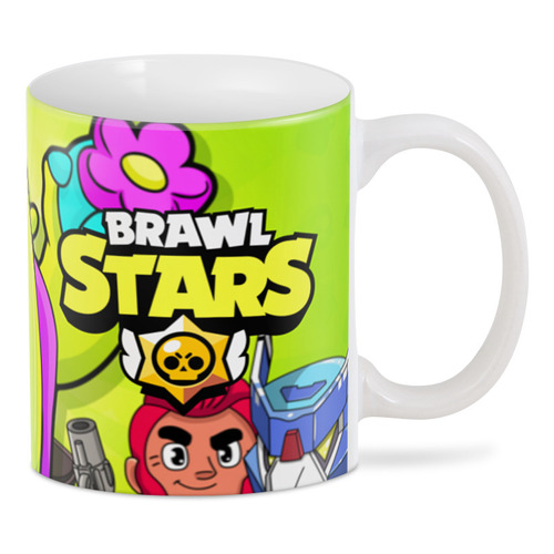 Заказать кружку в Москве. 3D кружка BRAWL STARS SPIKE от geekbox - готовые дизайны и нанесение принтов.