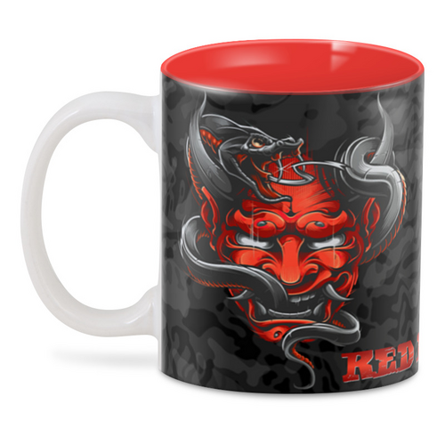 Заказать кружку в Москве. 3D кружка ☢Red Demon☢ от balden - готовые дизайны и нанесение принтов.