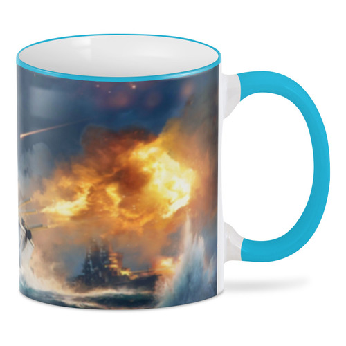 Заказать кружку в Москве. 3D кружка World of Warships  от TheAndarz  - готовые дизайны и нанесение принтов.