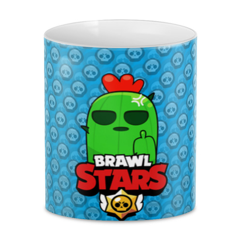Заказать кружку в Москве. 3D кружка Brawl Stars от weeert - готовые дизайны и нанесение принтов.
