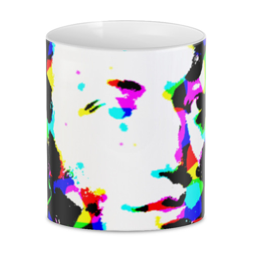 Заказать кружку в Москве. 3D кружка Пушкин от d_ari.design@mail.ru - готовые дизайны и нанесение принтов.
