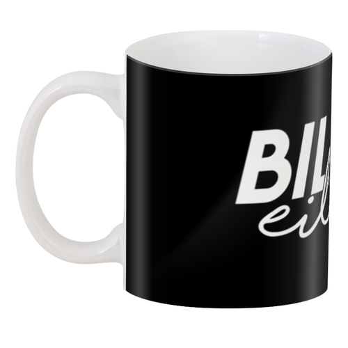 Заказать кружку в Москве. 3D кружка Billie Eilish от DESIGNER   - готовые дизайны и нанесение принтов.