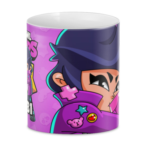 Заказать кружку в Москве. 3D кружка BRAWL STARS BIBI от geekbox - готовые дизайны и нанесение принтов.