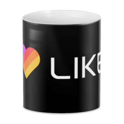 Заказать кружку в Москве. 3D кружка Like  от DESIGNER   - готовые дизайны и нанесение принтов.