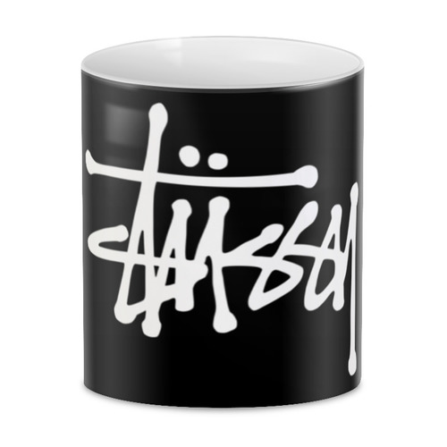 Заказать кружку в Москве. 3D кружка Stussy от DESIGNER   - готовые дизайны и нанесение принтов.