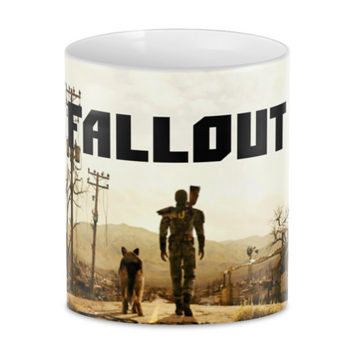 Заказать кружку в Москве. 3D кружка Fallout от THE_NISE  - готовые дизайны и нанесение принтов.