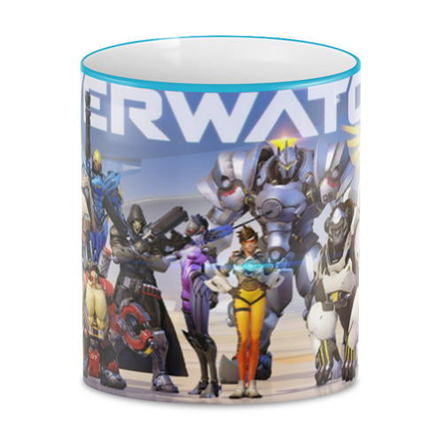 Заказать кружку в Москве. 3D кружка OVERWATCH от robus - готовые дизайны и нанесение принтов.
