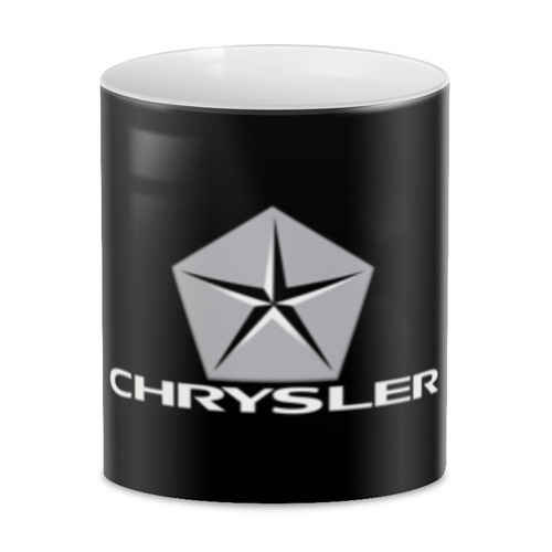 Заказать кружку в Москве. 3D кружка Chrysler от DESIGNER   - готовые дизайны и нанесение принтов.