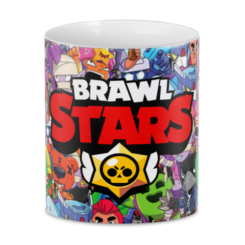 Заказать кружку в Москве. 3D кружка BRAWL STARS от geekbox - готовые дизайны и нанесение принтов.