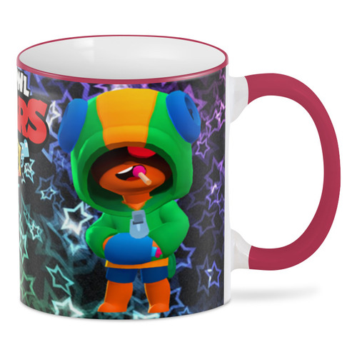 Заказать кружку в Москве. 3D кружка Brawl Stars  от T-shirt print  - готовые дизайны и нанесение принтов.