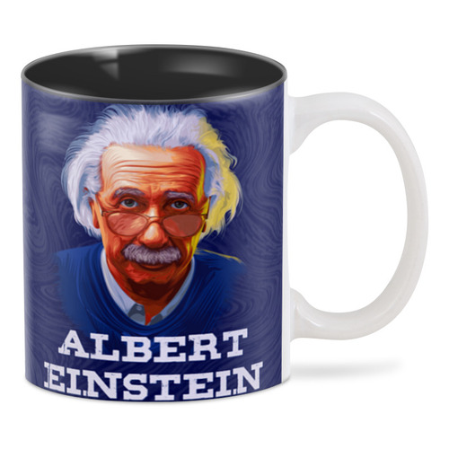 Заказать кружку в Москве. 3D кружка ★Albert Einstein★ от balden - готовые дизайны и нанесение принтов.