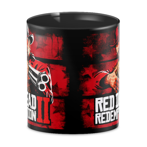 Заказать кружку в Москве. 3D кружка Red Dead Redemption 2 от balden - готовые дизайны и нанесение принтов.