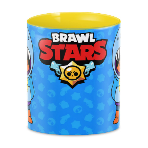 Заказать кружку в Москве. 3D кружка Brawl Stars  от T-shirt print  - готовые дизайны и нанесение принтов.