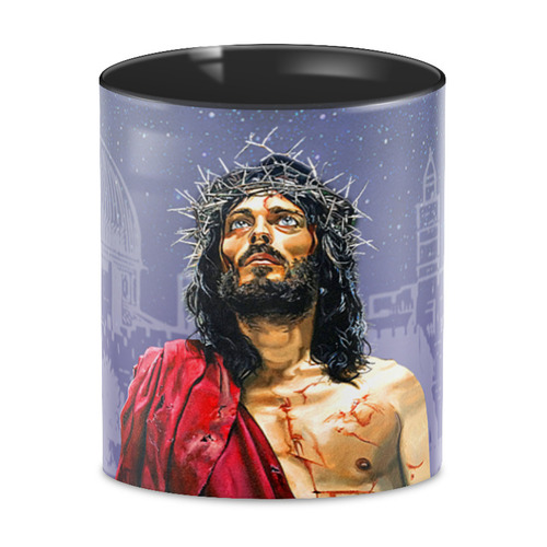 Заказать кружку в Москве. 3D кружка Jesus Christ от balden - готовые дизайны и нанесение принтов.