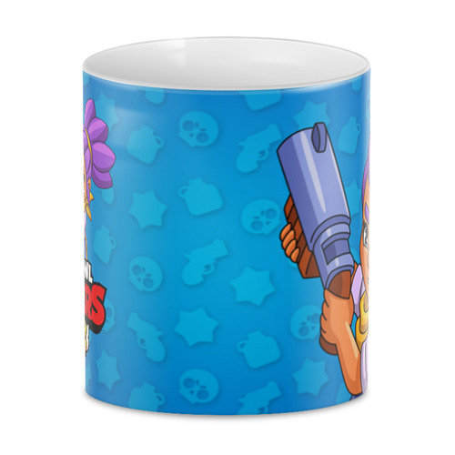 Заказать кружку в Москве. 3D кружка BRAWL STARS SHELLY  от geekbox - готовые дизайны и нанесение принтов.
