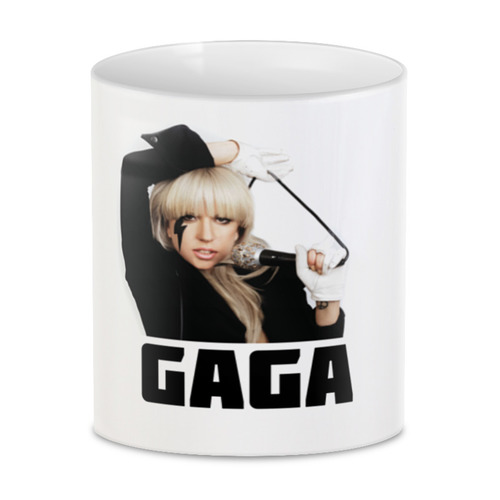 Заказать кружку в Москве. 3D кружка  Lady Gaga от THE_NISE  - готовые дизайны и нанесение принтов.