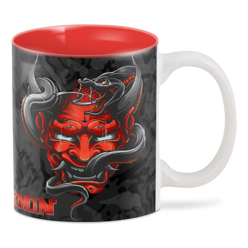 Заказать кружку в Москве. 3D кружка ☢Red Demon☢ от balden - готовые дизайны и нанесение принтов.