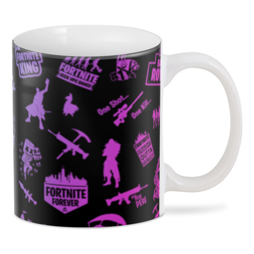 Заказать кружку в Москве. 3D кружка FORTNITE от geekbox - готовые дизайны и нанесение принтов.