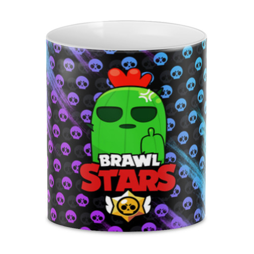Заказать кружку в Москве. 3D кружка Brawl Stars от weeert - готовые дизайны и нанесение принтов.