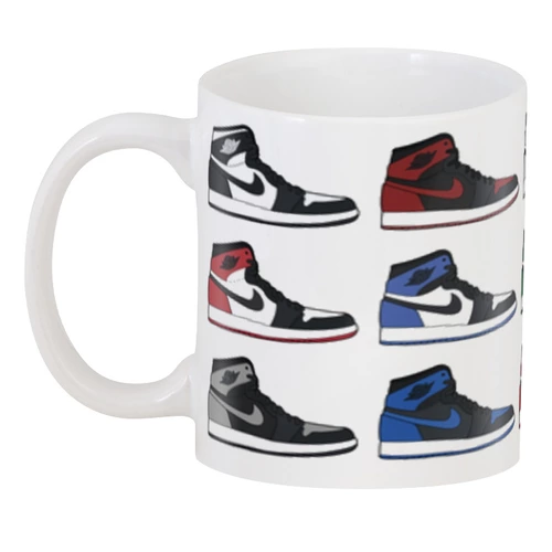 Заказать кружку в Москве. 3D кружка Кружка AIR Jordan от Владимир Золотовский - готовые дизайны и нанесение принтов.
