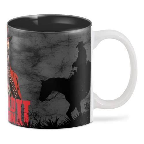 Заказать кружку в Москве. 3D кружка Red Dead Redemption 2 от balden - готовые дизайны и нанесение принтов.