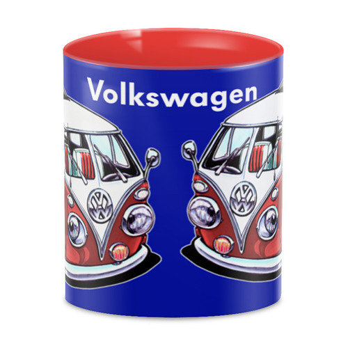 Заказать кружку в Москве. 3D кружка Volkswagen  от T-shirt print  - готовые дизайны и нанесение принтов.
