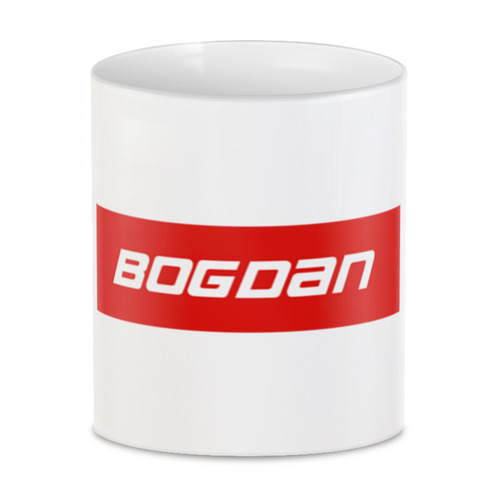 Заказать кружку в Москве. 3D кружка Bogdan от THE_NISE  - готовые дизайны и нанесение принтов.