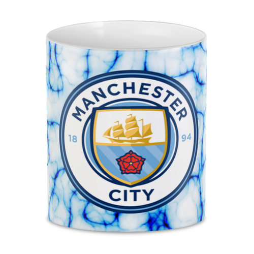 Заказать кружку в Москве. 3D кружка Manchester City от THE_NISE  - готовые дизайны и нанесение принтов.