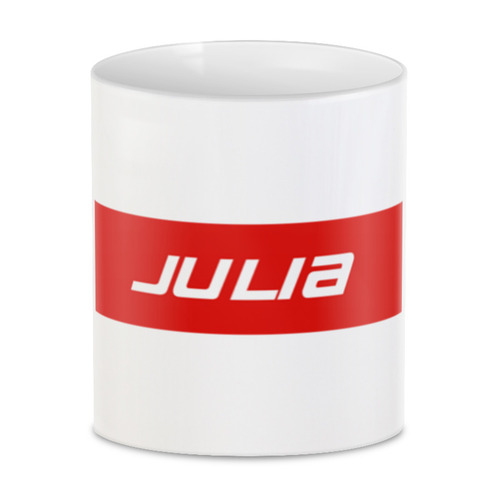 Заказать кружку в Москве. 3D кружка Julia от THE_NISE  - готовые дизайны и нанесение принтов.